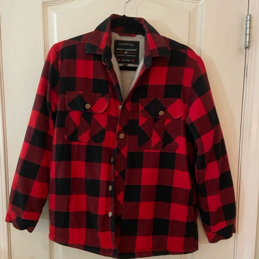 Rocky Mountain Flannel Sherpa Coat - Picture 4 of 10